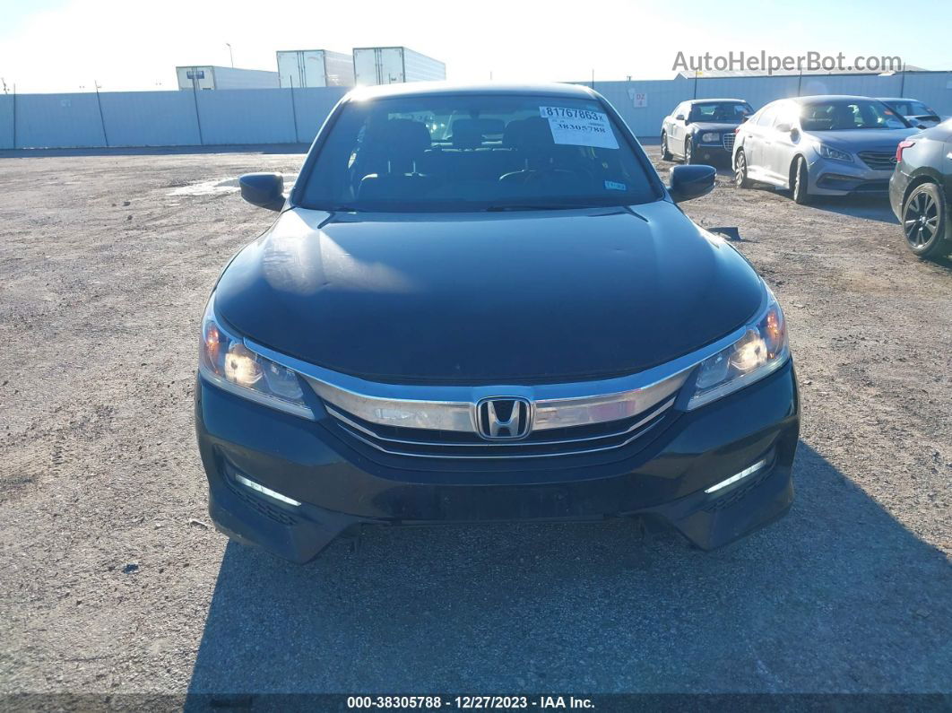 2017 Honda Accord Sport Se Black vin: 1HGCR2F11HA183320