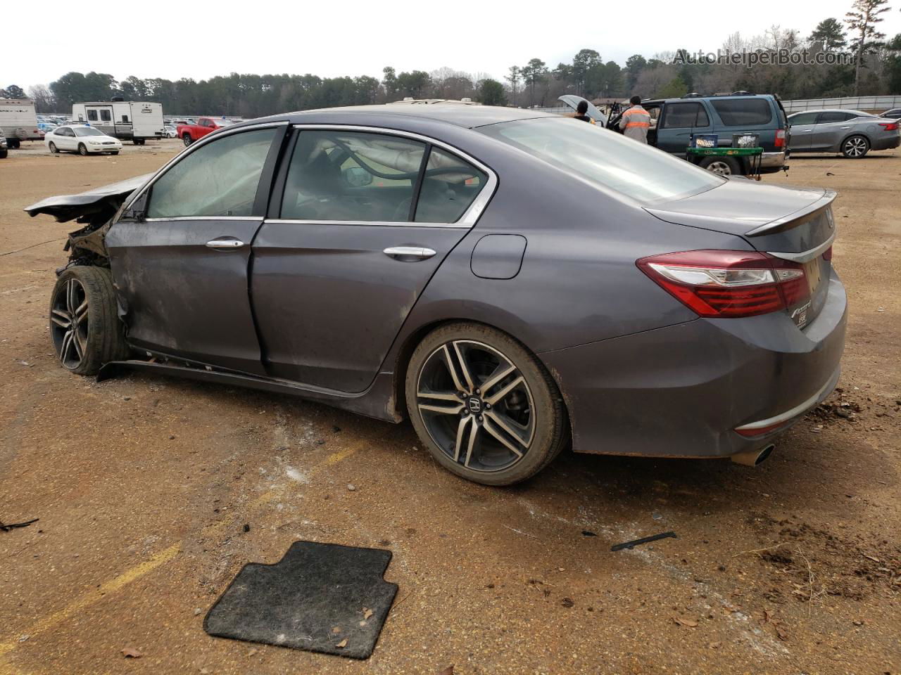 2017 Honda Accord Sport Special Edition Gray vin: 1HGCR2F11HA251051