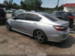 2017 Honda Accord Sedan Sport Se Silver vin: 1HGCR2F12HA168826