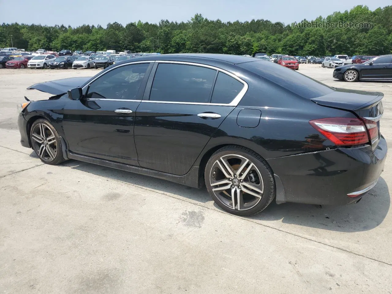 2017 Honda Accord Sport Special Edition Black vin: 1HGCR2F12HA171645