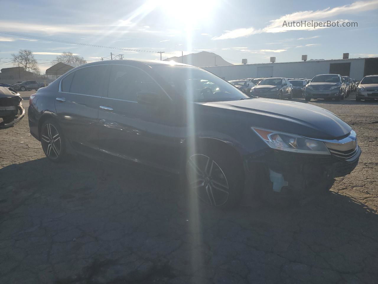 2017 Honda Accord Sport Special Edition Blue vin: 1HGCR2F13HA066385