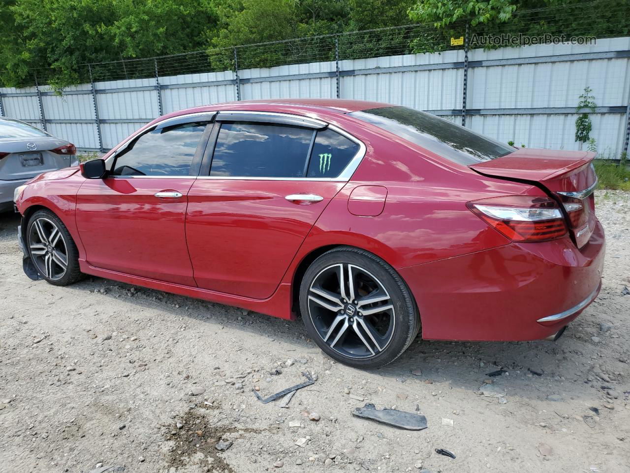 2017 Honda Accord Sport Special Edition Red vin: 1HGCR2F13HA109297