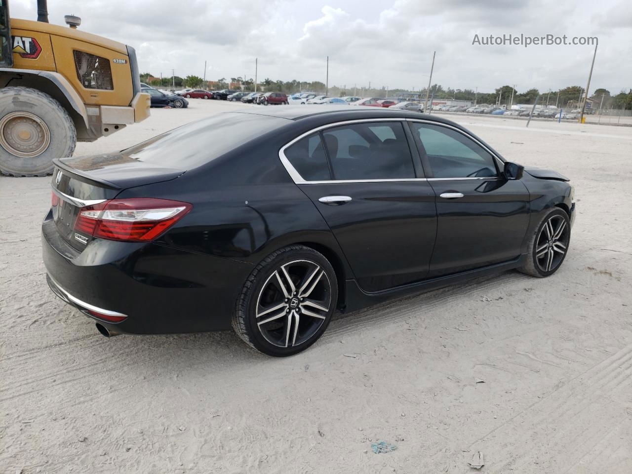 2017 Honda Accord Sport Special Edition Black vin: 1HGCR2F13HA253299