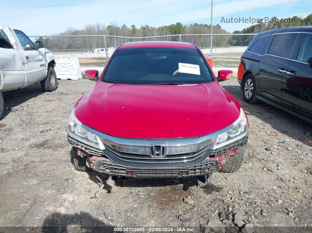 2017 Honda Accord Sport Se Red vin: 1HGCR2F14HA115920