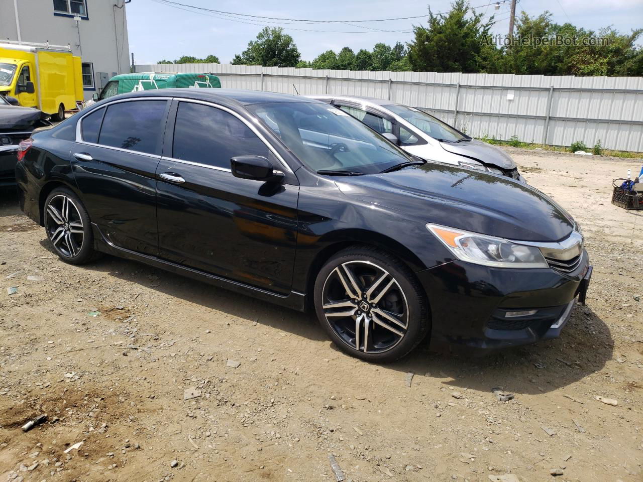 2017 Honda Accord Sport Special Edition Black vin: 1HGCR2F14HA249178