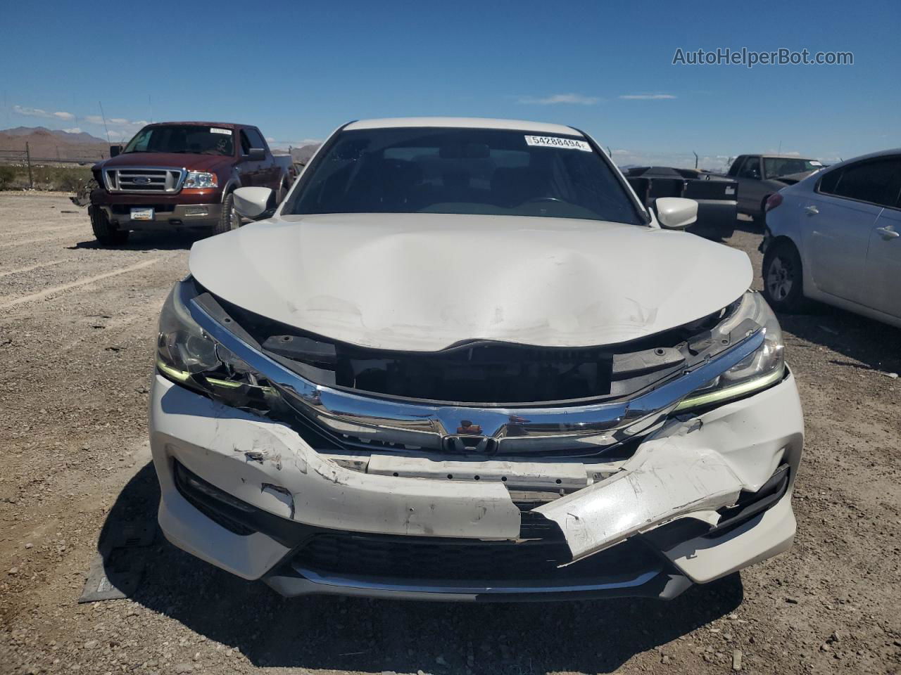 2017 Honda Accord Sport Special Edition White vin: 1HGCR2F15HA040869