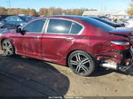 2017 Honda Accord Sport Se Maroon vin: 1HGCR2F15HA087545