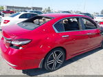 2017 Honda Accord Sport Se Red vin: 1HGCR2F15HA251179