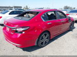 2017 Honda Accord Sport Se Red vin: 1HGCR2F15HA251179