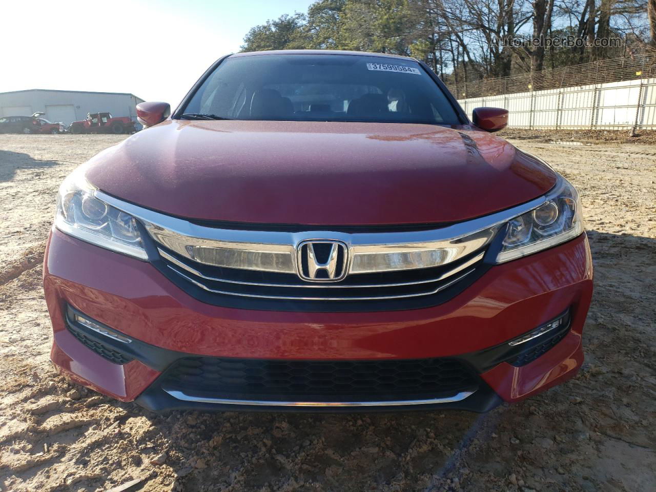 2017 Honda Accord Sport Special Edition Red vin: 1HGCR2F16HA048625