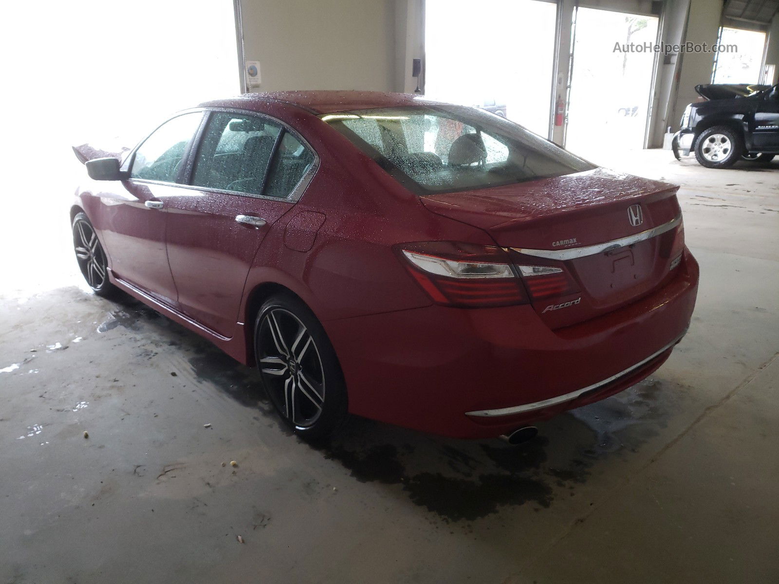 2017 Honda Accord Sport Special Edition Red vin: 1HGCR2F16HA245228