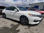 2017 Honda Accord Sport Special Edition White vin: 1HGCR2F17HA054689