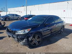 2017 Honda Accord Sport Se Blue vin: 1HGCR2F17HA100411