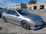 2017 Honda Accord Sport Se Silver vin: 1HGCR2F17HA207796