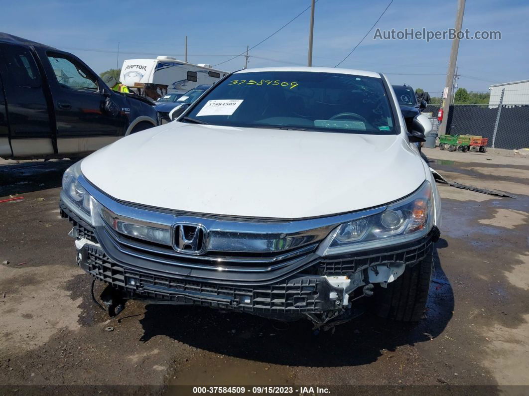 2017 Honda Accord Sport Se White vin: 1HGCR2F17HA273362