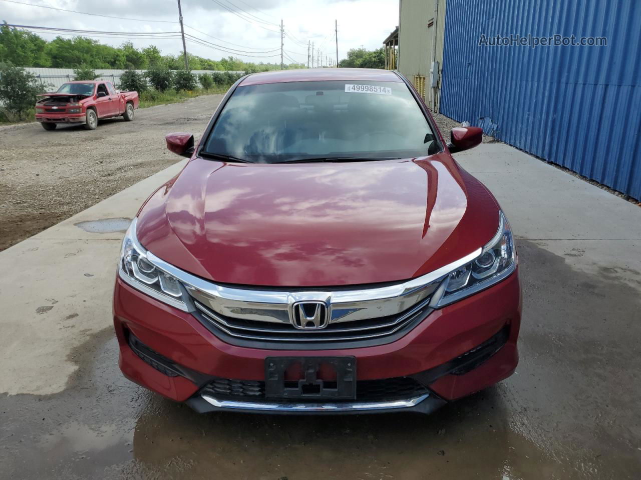 2017 Honda Accord Sport Special Edition Red vin: 1HGCR2F18HA205913