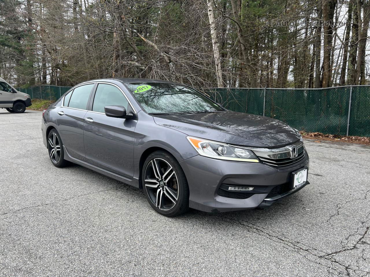 2017 Honda Accord Sport Special Edition Gray vin: 1HGCR2F18HA240905