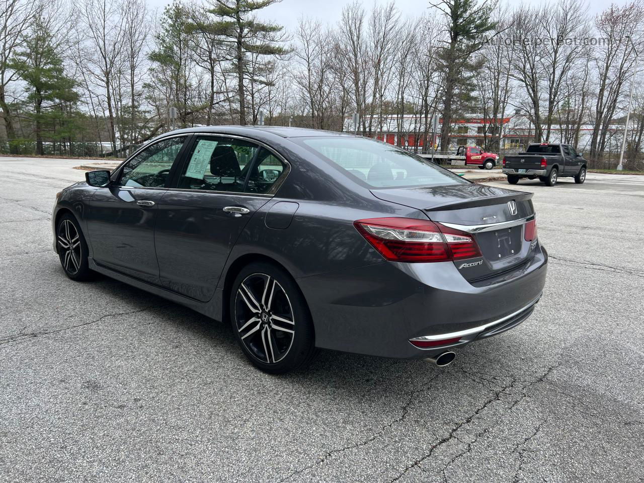 2017 Honda Accord Sport Special Edition Gray vin: 1HGCR2F18HA240905