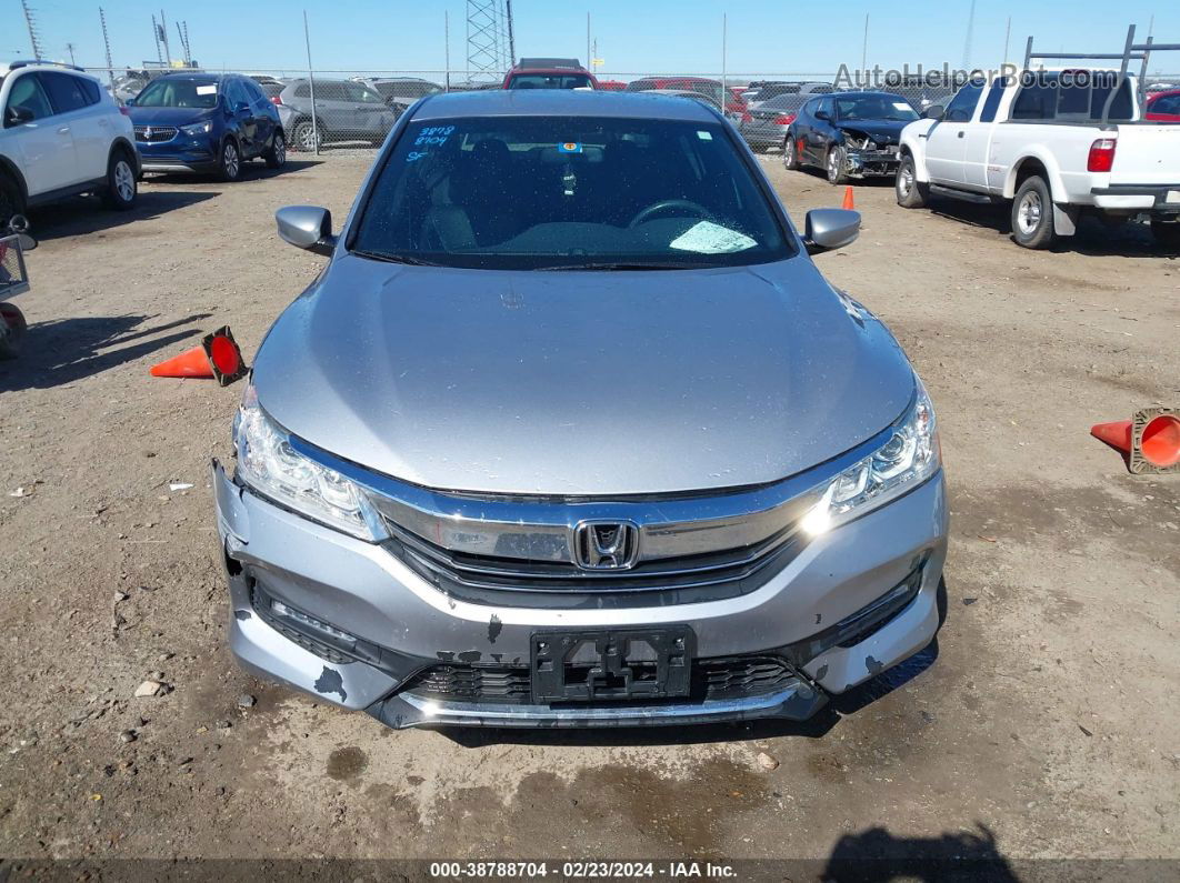 2017 Honda Accord Sport Se Silver vin: 1HGCR2F18HA256523