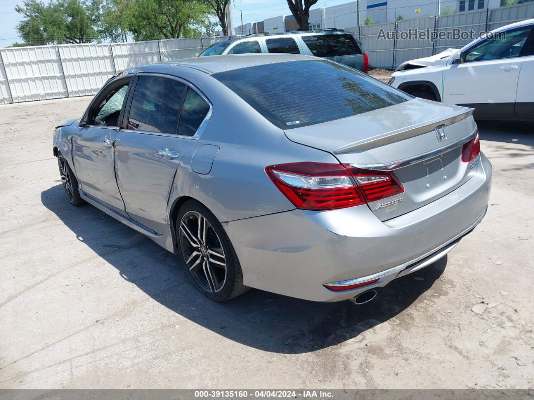 2017 Honda Accord Sport Se Blue vin: 1HGCR2F18HA288565