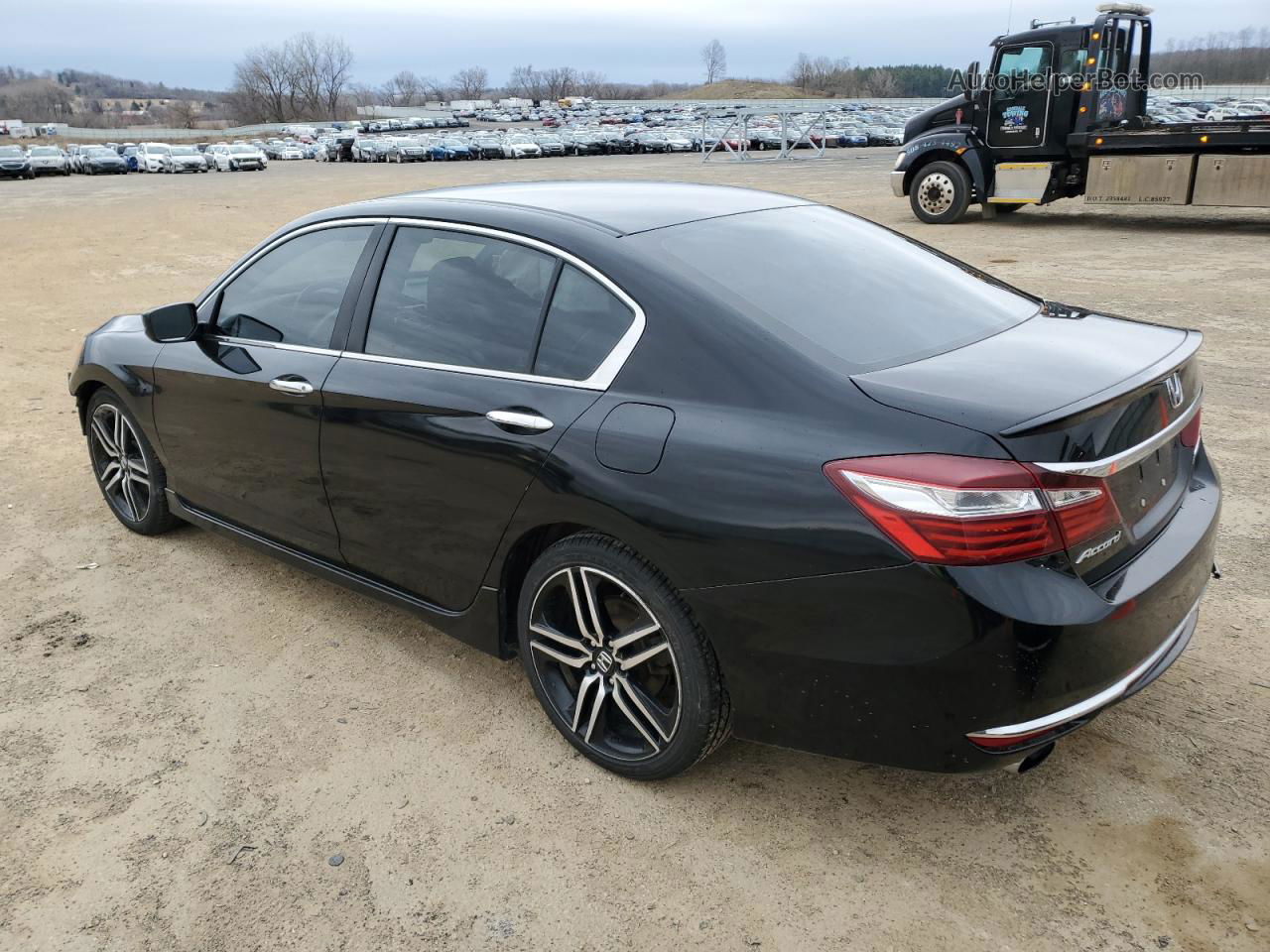 2017 Honda Accord Sport Special Edition Black vin: 1HGCR2F19HA104833