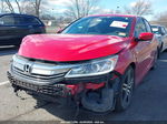 2017 Honda Accord Sport Se Red vin: 1HGCR2F19HA167446