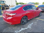 2017 Honda Accord Sport Se Красный vin: 1HGCR2F19HA218654