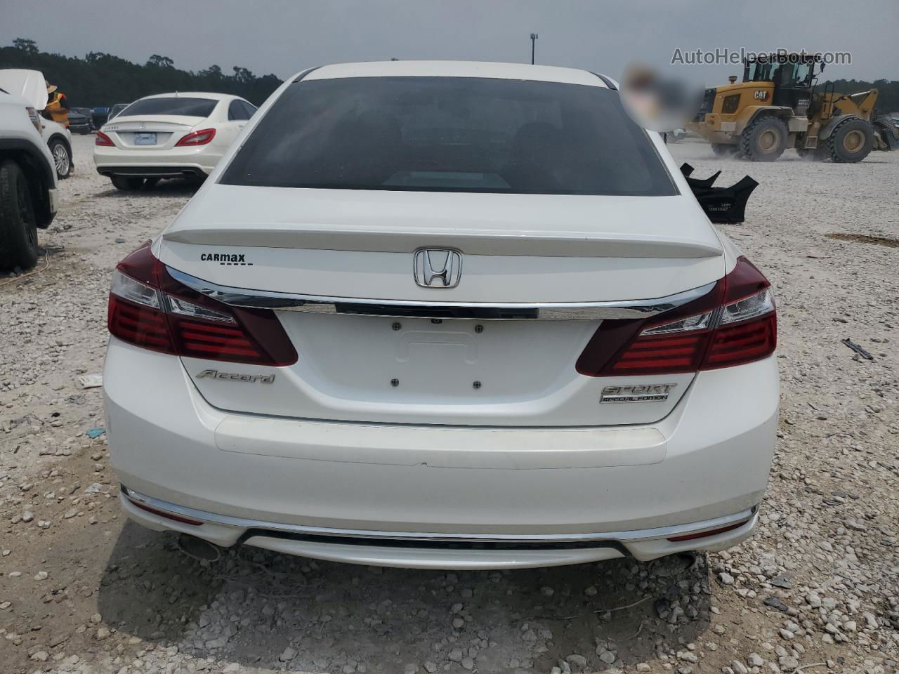 2017 Honda Accord Sport Special Edition White vin: 1HGCR2F19HA238905