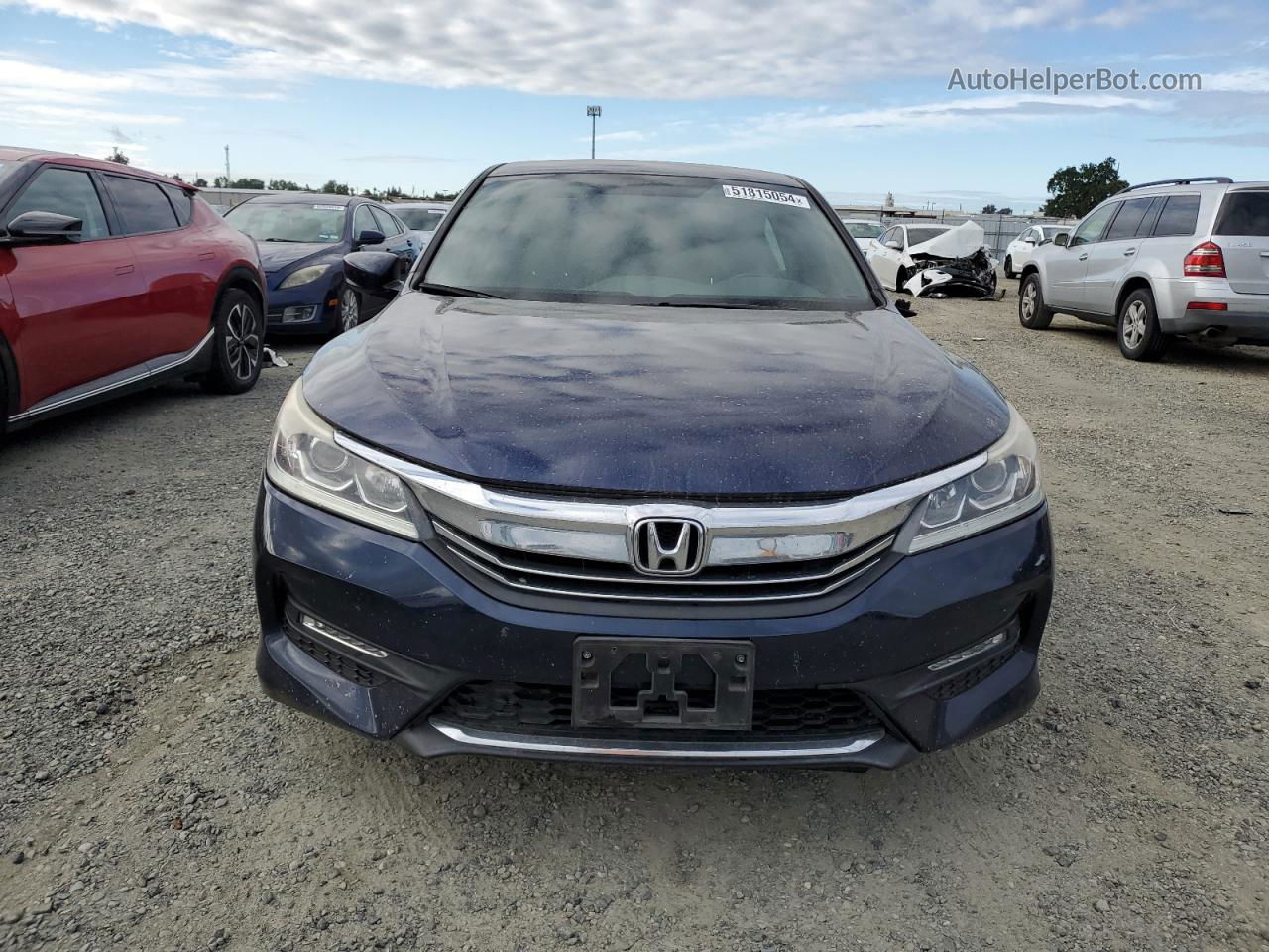 2017 Honda Accord Sport Special Edition Blue vin: 1HGCR2F19HA288221