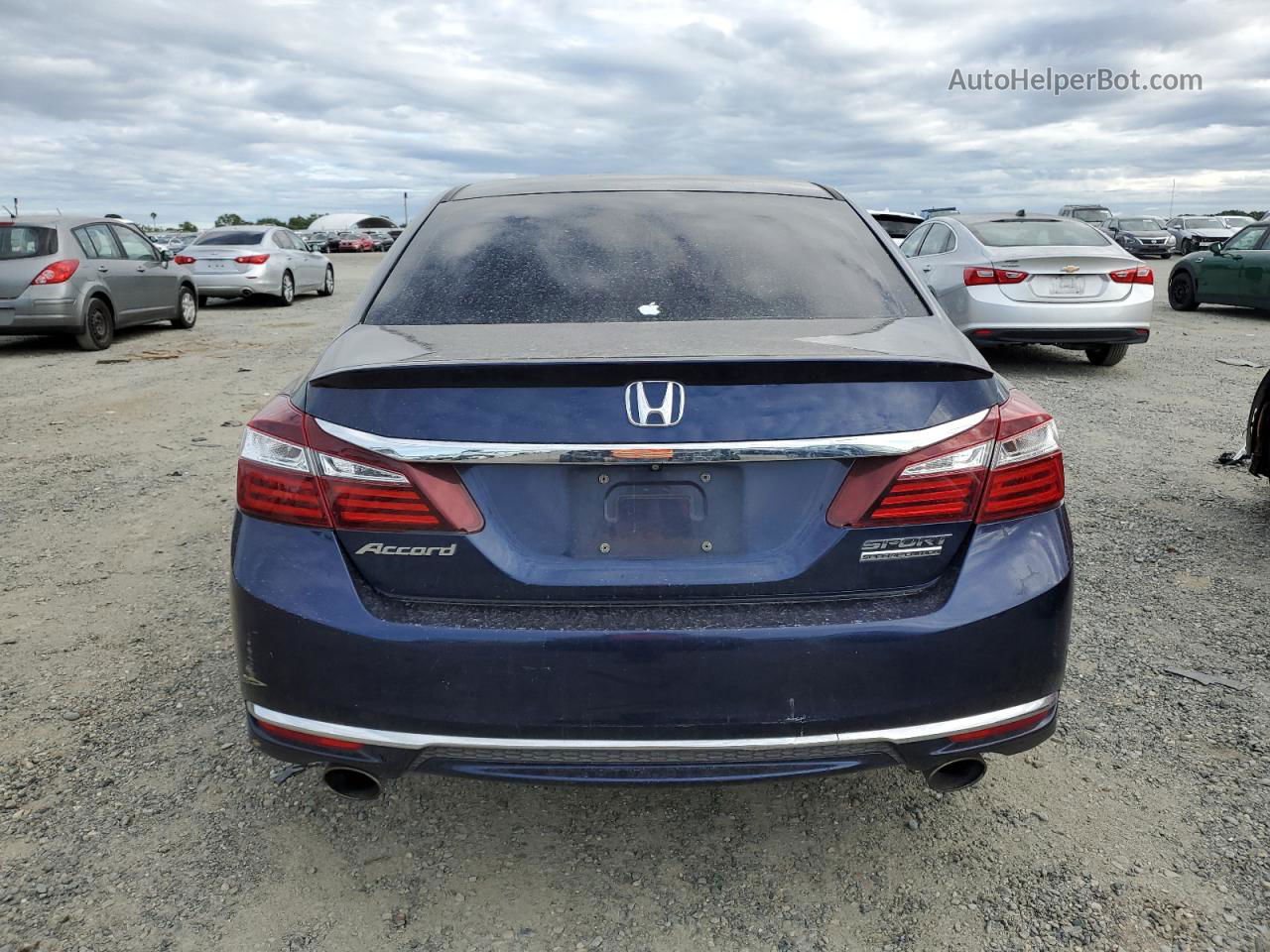 2017 Honda Accord Sport Special Edition Blue vin: 1HGCR2F19HA288221