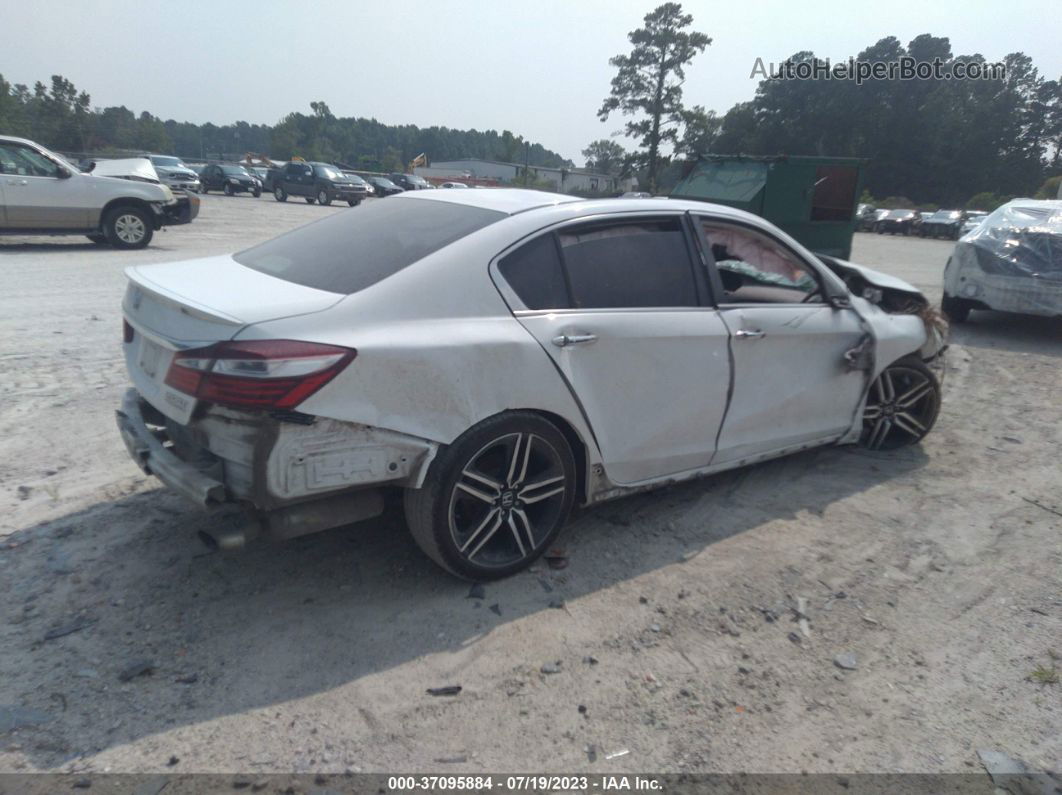 2017 Honda Accord Sedan Sport Se White vin: 1HGCR2F1XHA035439