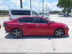 2017 Honda Accord Sport Se Red vin: 1HGCR2F1XHA109281