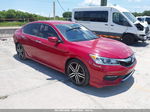 2017 Honda Accord Sport Se Red vin: 1HGCR2F1XHA109281