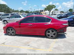 2017 Honda Accord Sport Se Red vin: 1HGCR2F1XHA109281