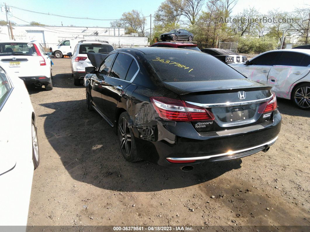 2017 Honda Accord Sedan Sport Se Black vin: 1HGCR2F1XHA204780