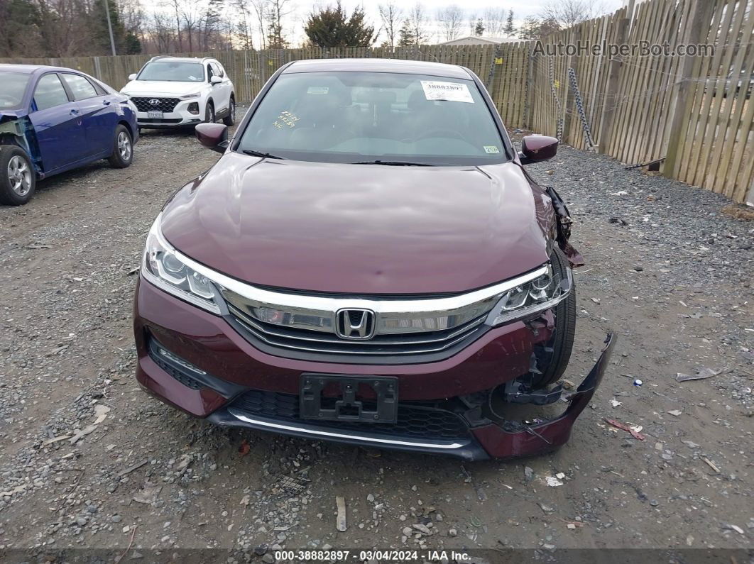 2017 Honda Accord Sport Se Red vin: 1HGCR2F1XHA280791