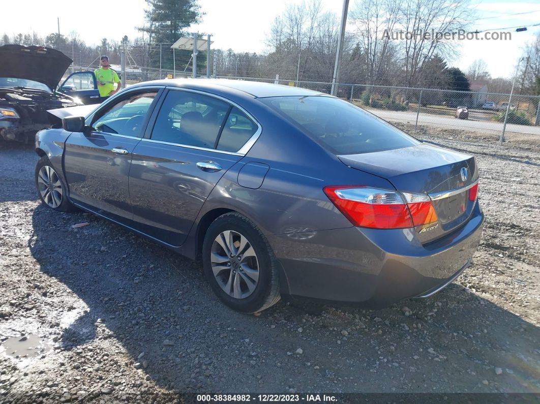 2014 Honda Accord Lx Gray vin: 1HGCR2F30EA043000