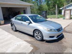 2014 Honda Accord Lx Silver vin: 1HGCR2F30EA053588