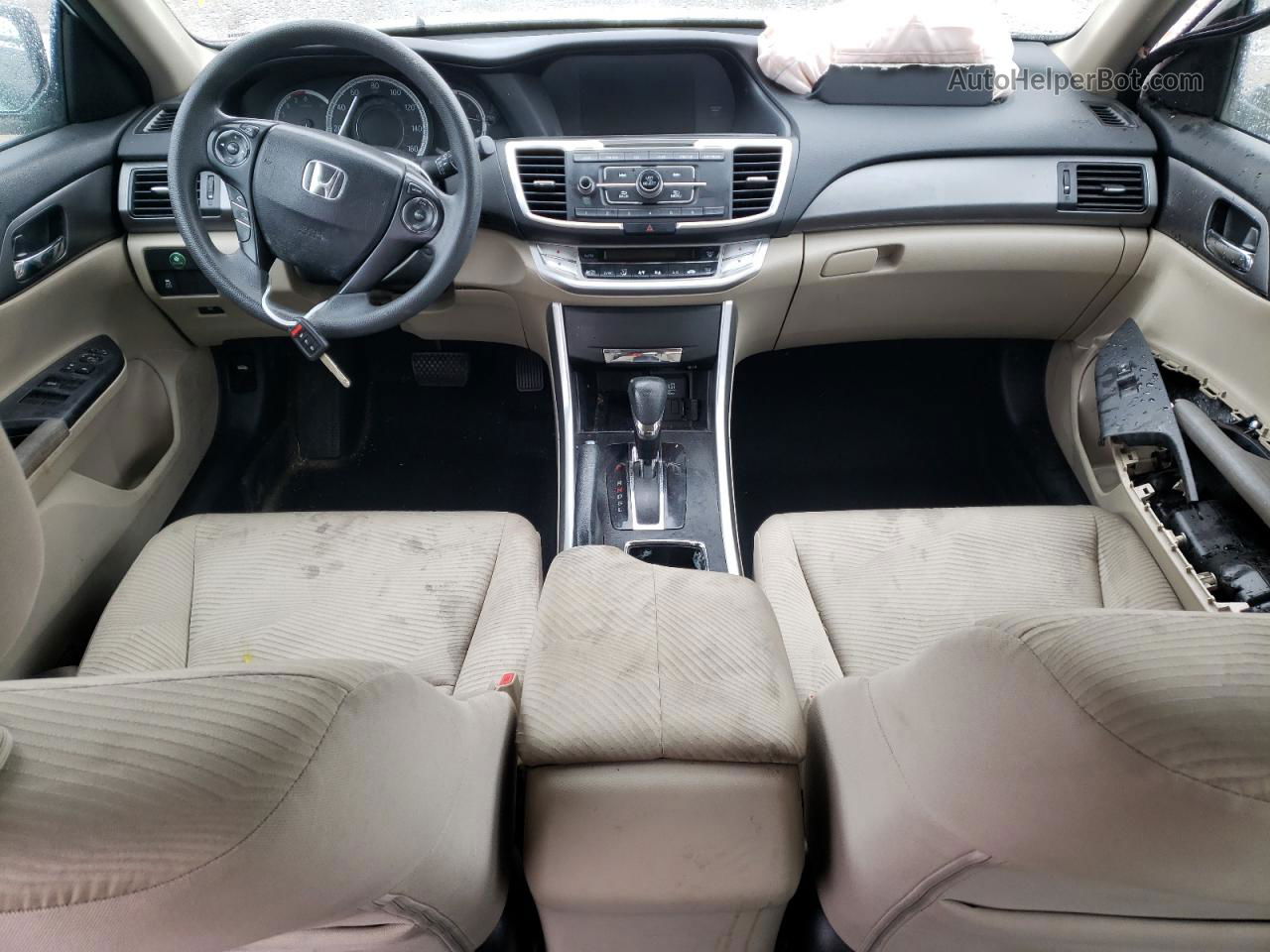 2014 Honda Accord Lx Белый vin: 1HGCR2F30EA090169