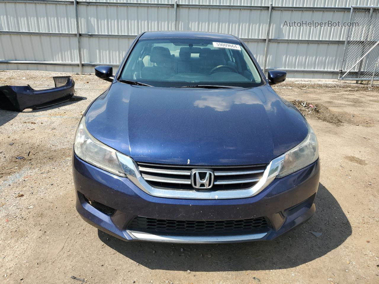 2014 Honda Accord Lx Синий vin: 1HGCR2F30EA208270