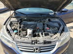 2014 Honda Accord Lx Blue vin: 1HGCR2F30EA208270