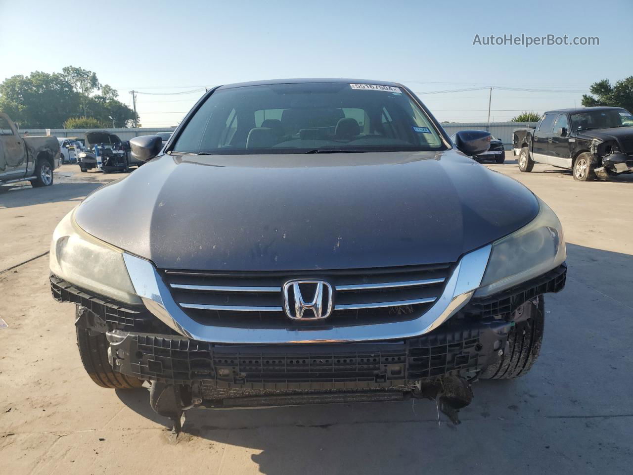 2014 Honda Accord Lx Charcoal vin: 1HGCR2F30EA219530