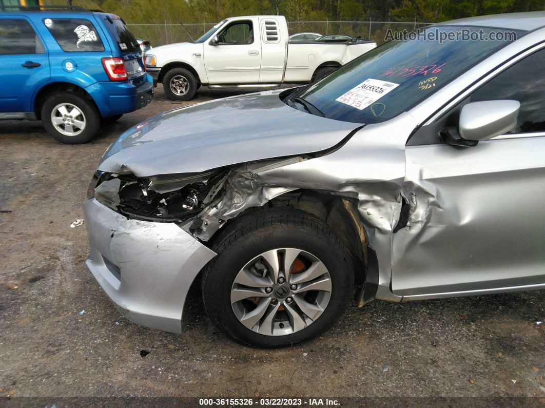 2014 Honda Accord Sdn Lx Silver vin: 1HGCR2F30EA278271