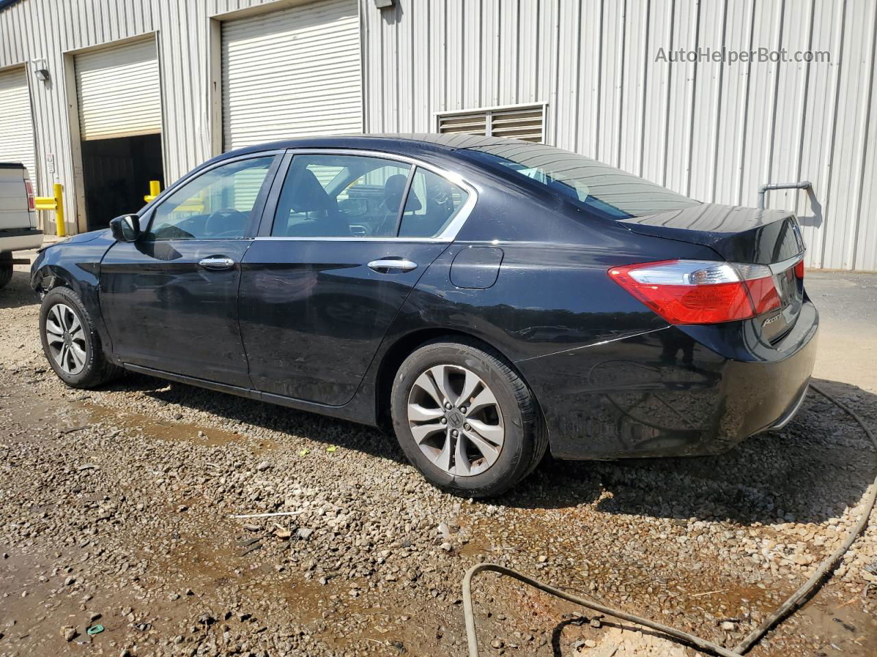 2014 Honda Accord Lx Черный vin: 1HGCR2F30EA299816