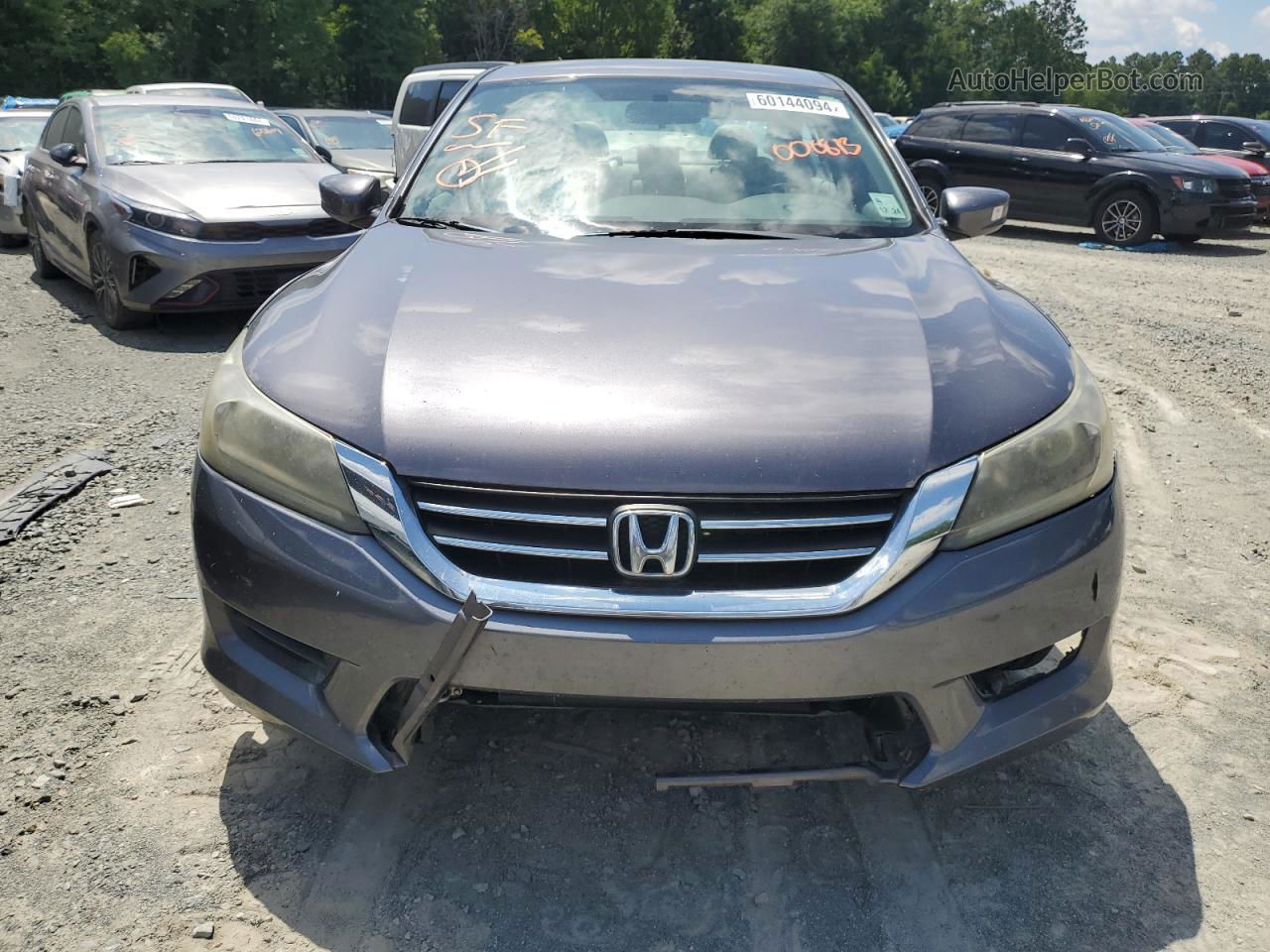 2015 Honda Accord Lx Серебряный vin: 1HGCR2F30FA000813