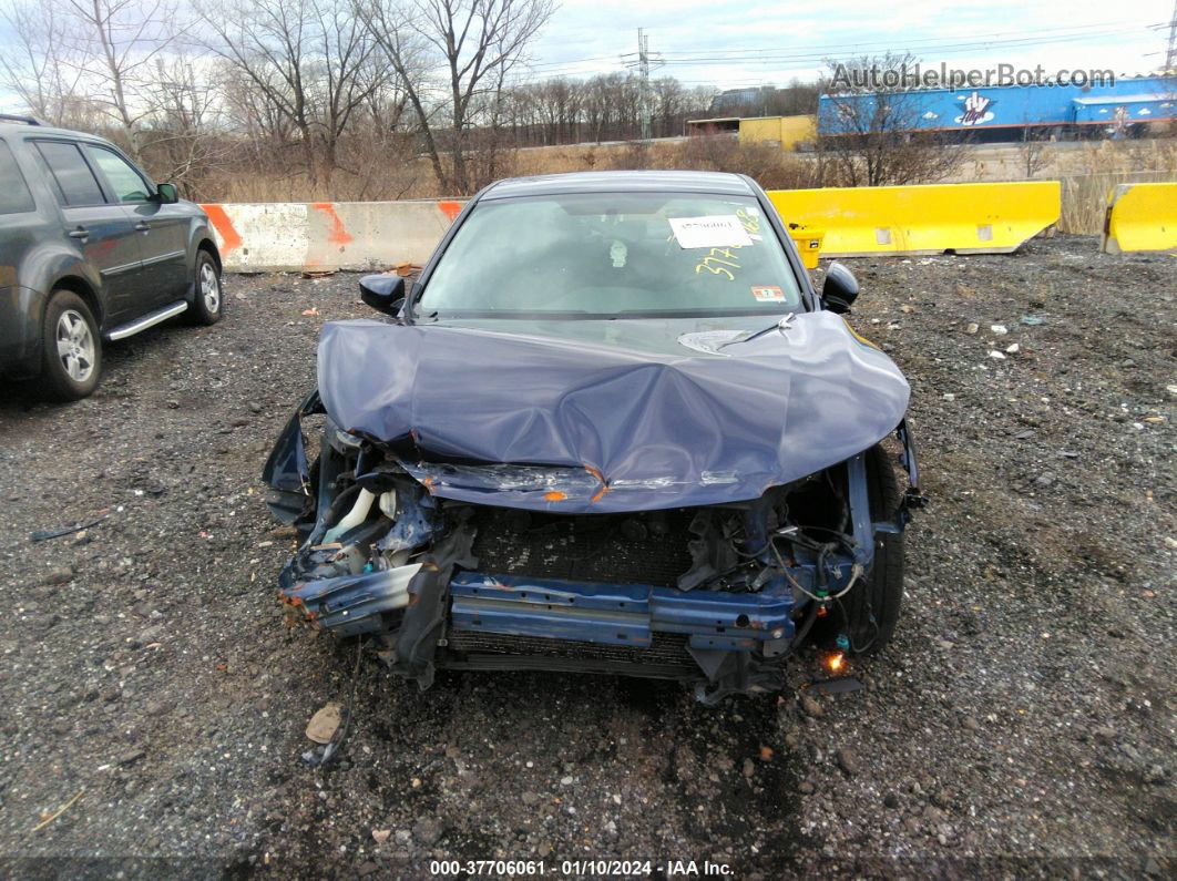 2015 Honda Accord Lx Blue vin: 1HGCR2F30FA067833