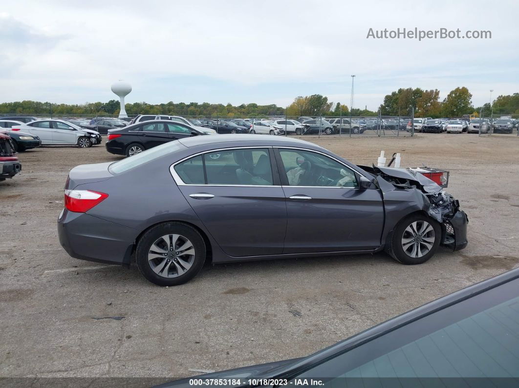 2015 Honda Accord Lx Gray vin: 1HGCR2F30FA081280