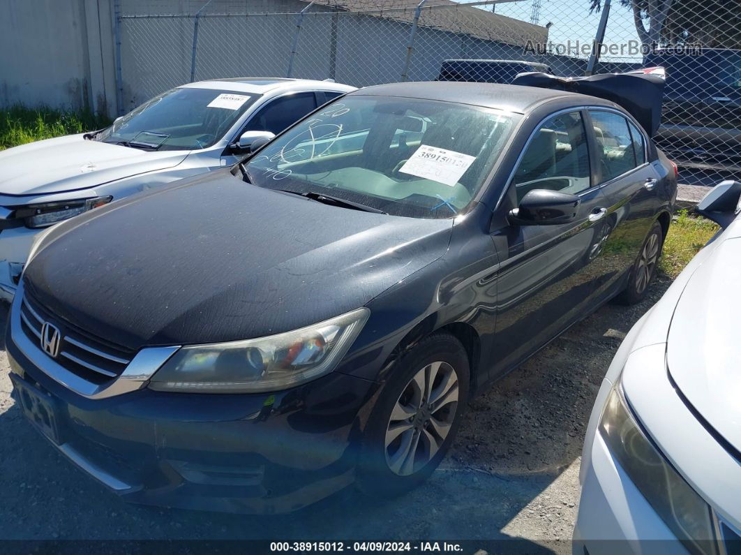 2015 Honda Accord Lx Black vin: 1HGCR2F30FA101964