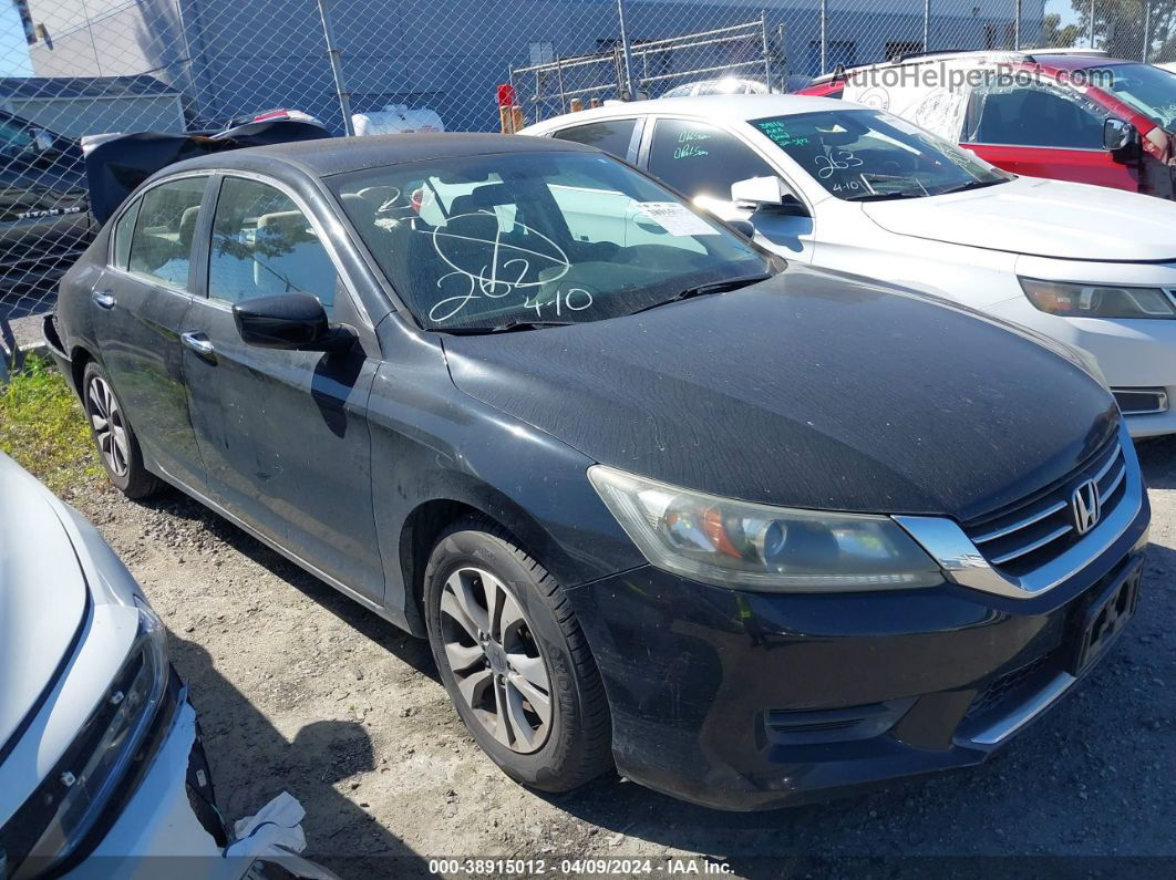 2015 Honda Accord Lx Black vin: 1HGCR2F30FA101964