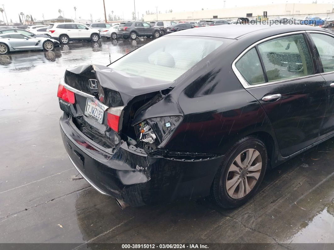 2015 Honda Accord Lx Black vin: 1HGCR2F30FA101964